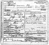 Andrew Keyser Death Certificate