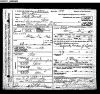 Anna Summerfield Allender Allender Teter 1861-1924 Death Certificate